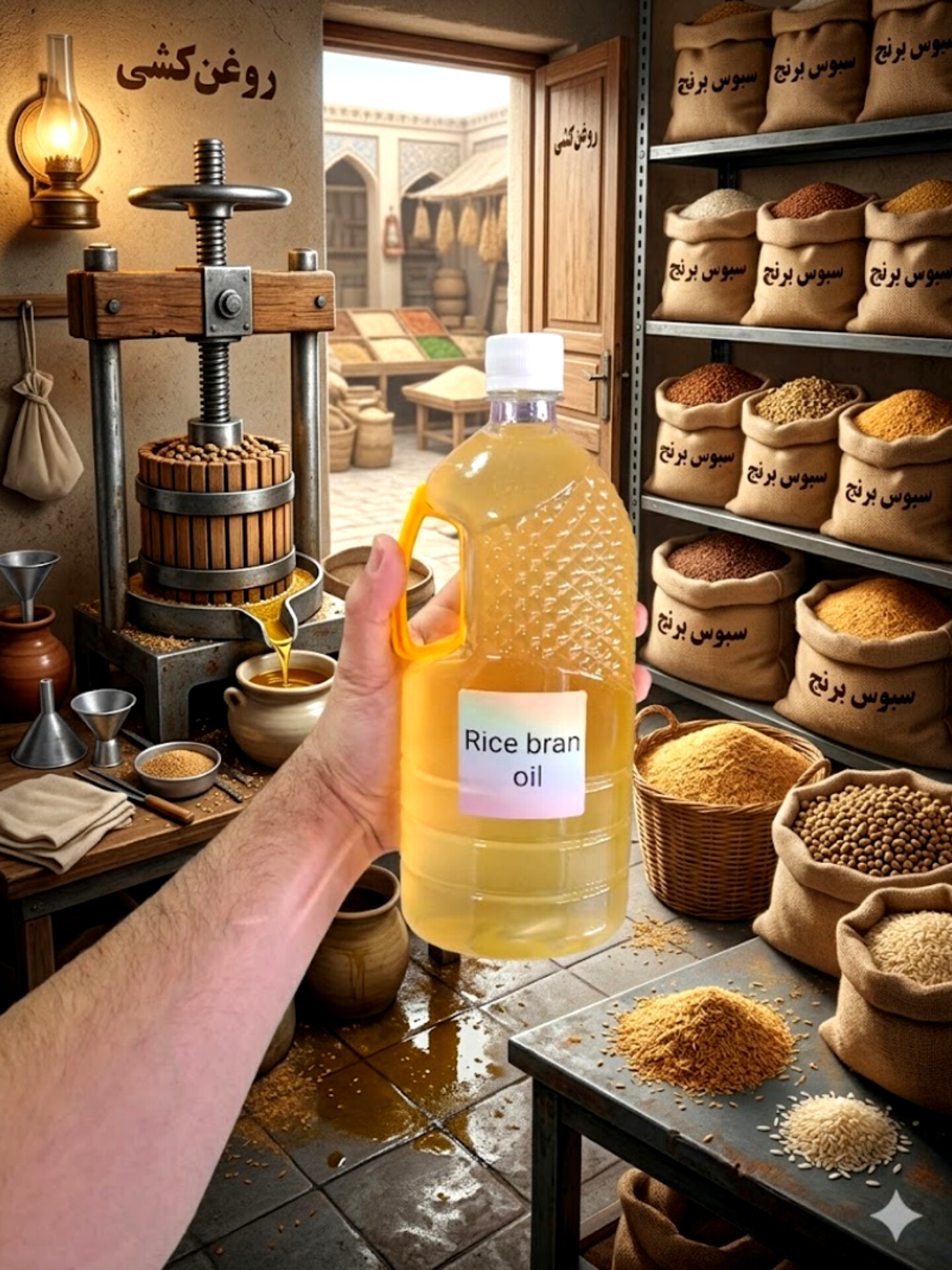 روغن سبوس برنج 
