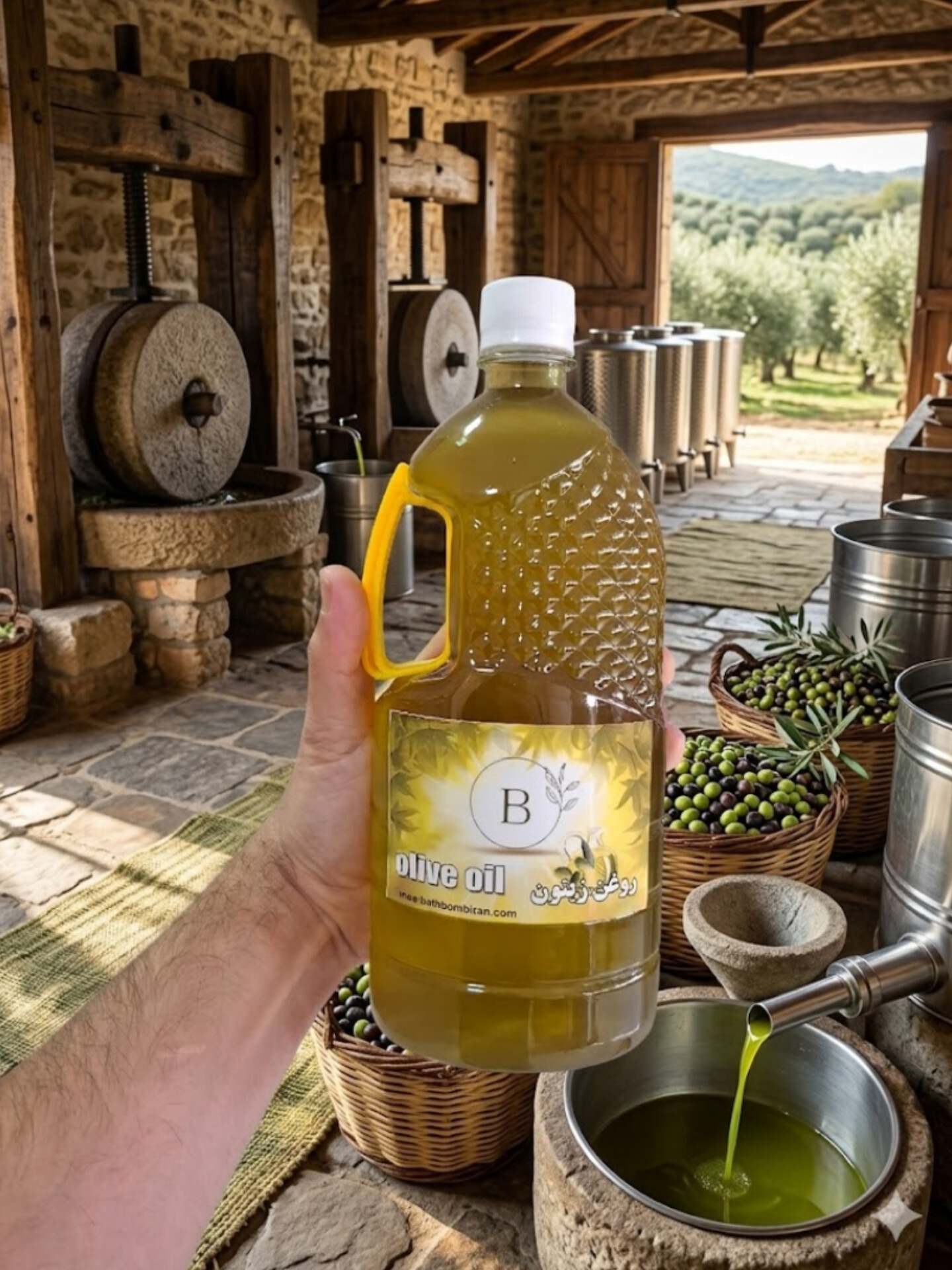 روغن زیتون بدون بو